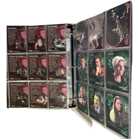 INKWORKS ANGEL Premium Various Season Three Trading Cards & Binder - Picture 8 of 13